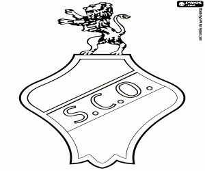desenho de Emblema do SC Olhanense para colorir