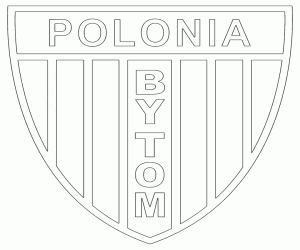 desenho de Escudo da Polonia Bytom para colorir