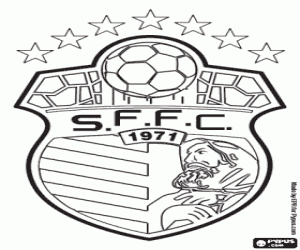 desenho de Escudo do San Francisco FC para colorir