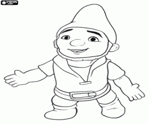 desenho de Gnomeu Montéquio para colorir