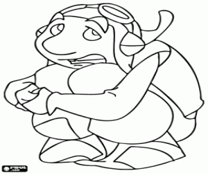 desenho de Gwizdo de cócoras para colorir