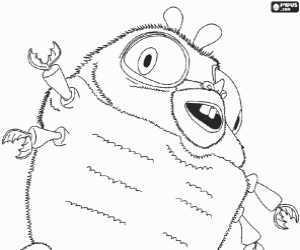 desenho de Um inseto gigante, Insectosaurus para colorir