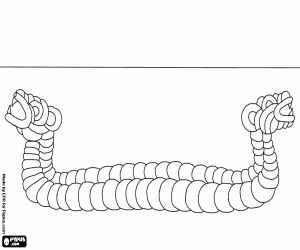 desenho de Uma jangada de canas dos incas para colorir
