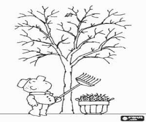 desenho de Um jardineiro com paciência para colorir