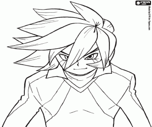 desenho de Joe, o goleiro da Royal Academy para colorir