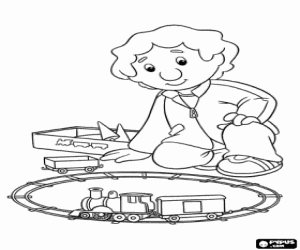 desenho de Julian Clifton, Carteiro Paulo para colorir