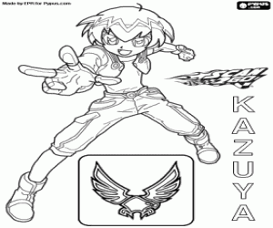 desenho de Kazuya Daidoh, Scan2Go para colorir