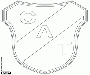 desenho de Logo da CA Temperley para colorir