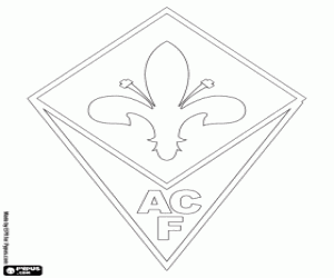 desenho de Logo da Fiorentina para colorir