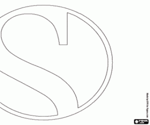 desenho de Logo da Sauber F1 Team para colorir
