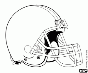 desenho de Logo de Cleveland Browns para colorir