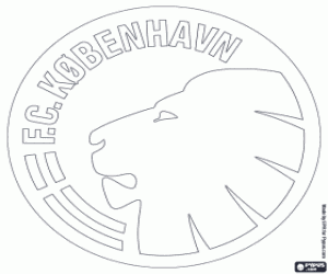 desenho de Logo de FC Copenhague para colorir