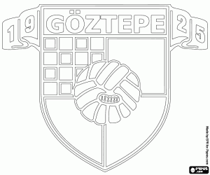 desenho de Logo de Göztepe SK para colorir