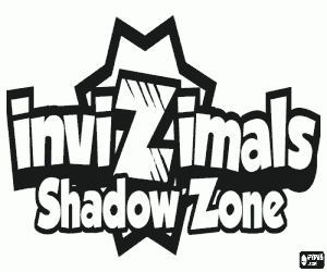 desenho de Logo de Invizimals Sahadow Zone para colorir