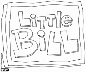 desenho de Logo de Little Bill para colorir