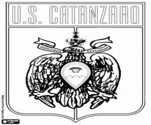desenho de Logo de US Catanzaro para colorir