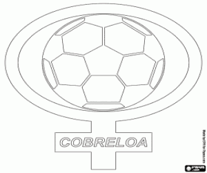 desenho de Logo do Cobreloa para colorir