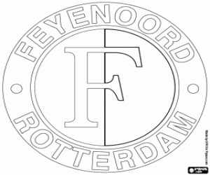 desenho de Logo do Feyenoord para colorir