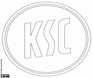 desenho de Logo do Karlsruher para colorir