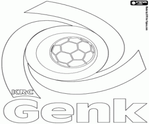 desenho de Logo do KRC Genk para colorir