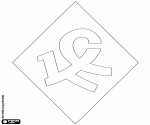 desenho de Logo do Krylia Sovetov para colorir