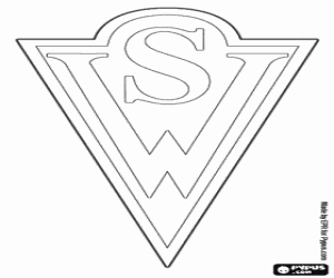 desenho de Logo do Santiago Wanderers para colorir