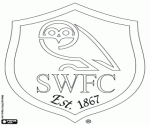 desenho de Logo do Sheffield Wednesday para colorir