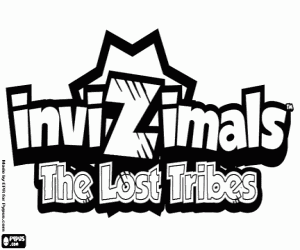 desenho de Logo Invizimals Tribos Perdidas para colorir