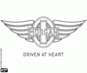 desenho de Logo Morgan para colorir