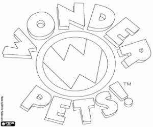 desenho de Logo Wonder Pets para colorir