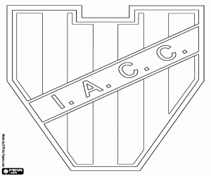 desenho de Logotipo do Instituto de Córdoba para colorir