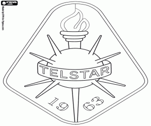 desenho de Logotipo do SC Telstar para colorir