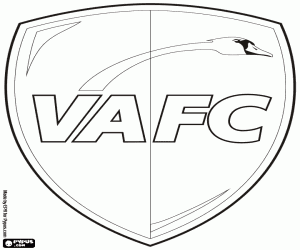 desenho de Logotipo do Valenciennes FC para colorir