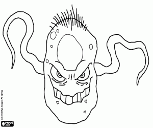 desenho de O maligno Hannibal Roy Bean para colorir