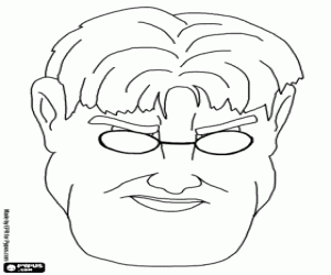 desenho de O malvado Kopponen de Tad Jones para colorir