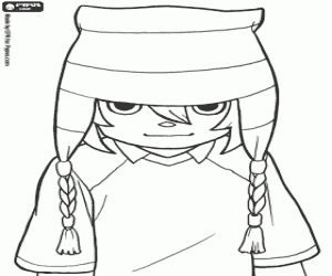 desenho de Max, futebolista de Inazuma Eleven para colorir