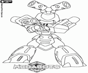 desenho de O Medabot Metabee para colorir