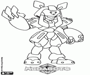 desenho de O medabot Sumilidon para colorir