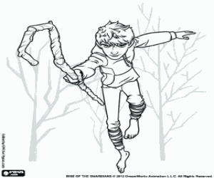 desenho de O misterioso Jack Frost para colorir