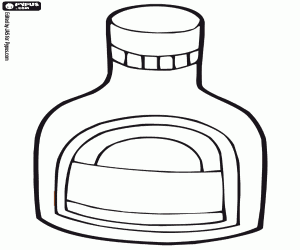 desenho de O molho de churrasco, molho barbecue para colorir