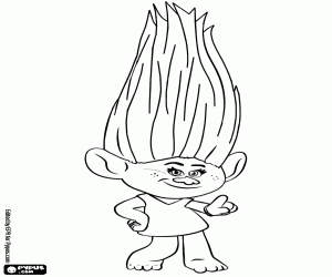 desenho de Moxie adora dançar para colorir