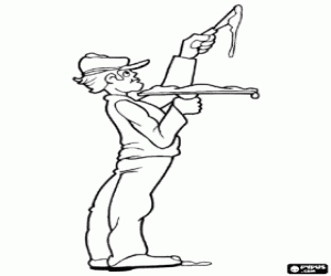 desenho de O gesseiro ou estucador está rebocando uma parede para colorir