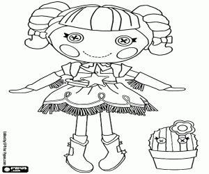 desenho de Pairie Dusty Trails, Lalaloopsy para colorir