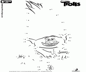 desenho de Ponto a ponto com Guy Diamond para colorir