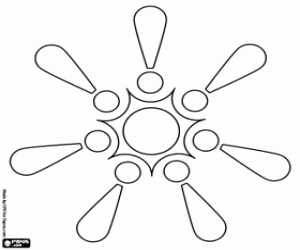 desenho de Prevenção de câncer de pele para colorir