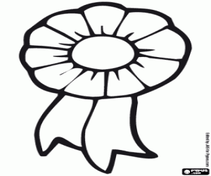 desenho de Prêmio para o cavalo para colorir