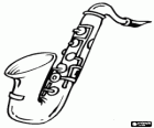 Sax ou saxofone, instrumento musical do vento