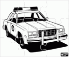 Puzzle de carro de polícia