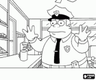 O chefe da polícia da cidade de Springfield Clancy Wiggum - Chefe Wiggum