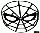 Máscara de Spiderman, o Homem-Aranha